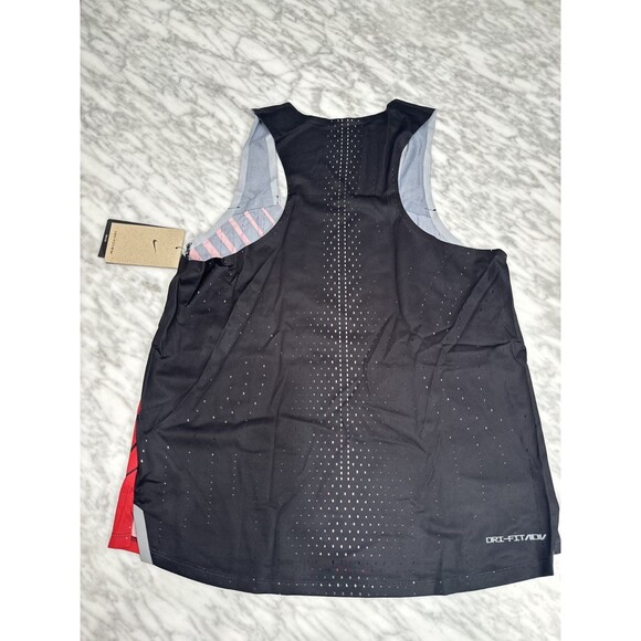Nike Dri-Fit ADV AeroSwift Bowerman Track Running Club Singlet DR5849-010 Large - Picture 5 of 8